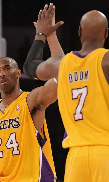Kobe Bryant on Lamar Odom: He's 'doing well'